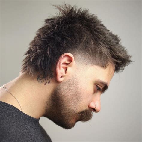 mens mullet straight hair|modern mullet haircut 2024.